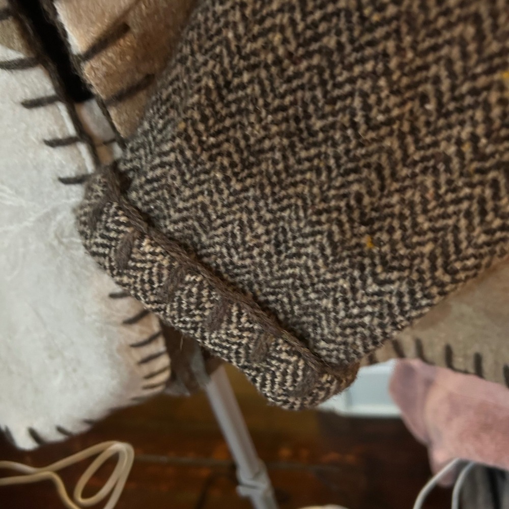 baabaazuzu luxury designer Patchwork Wool Blend J… - image 6